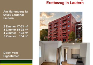 Wohnung Lautertal Lautern - 4 Zimmer, 103 m&sup2;, 1.480&euro; | Angebot:25049225