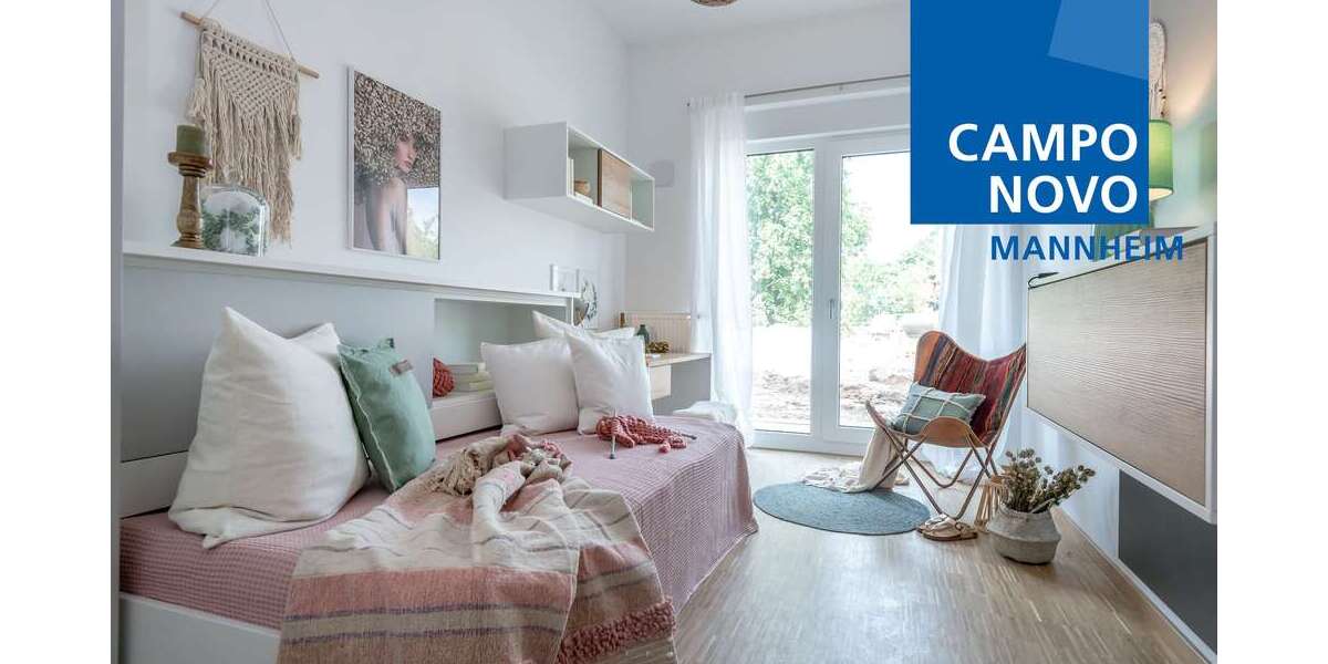 Etagenwohnung Mannheim Käfertal - 1 Zimmer, 21 m&sup2;, 469&euro; | Angebot:27320917